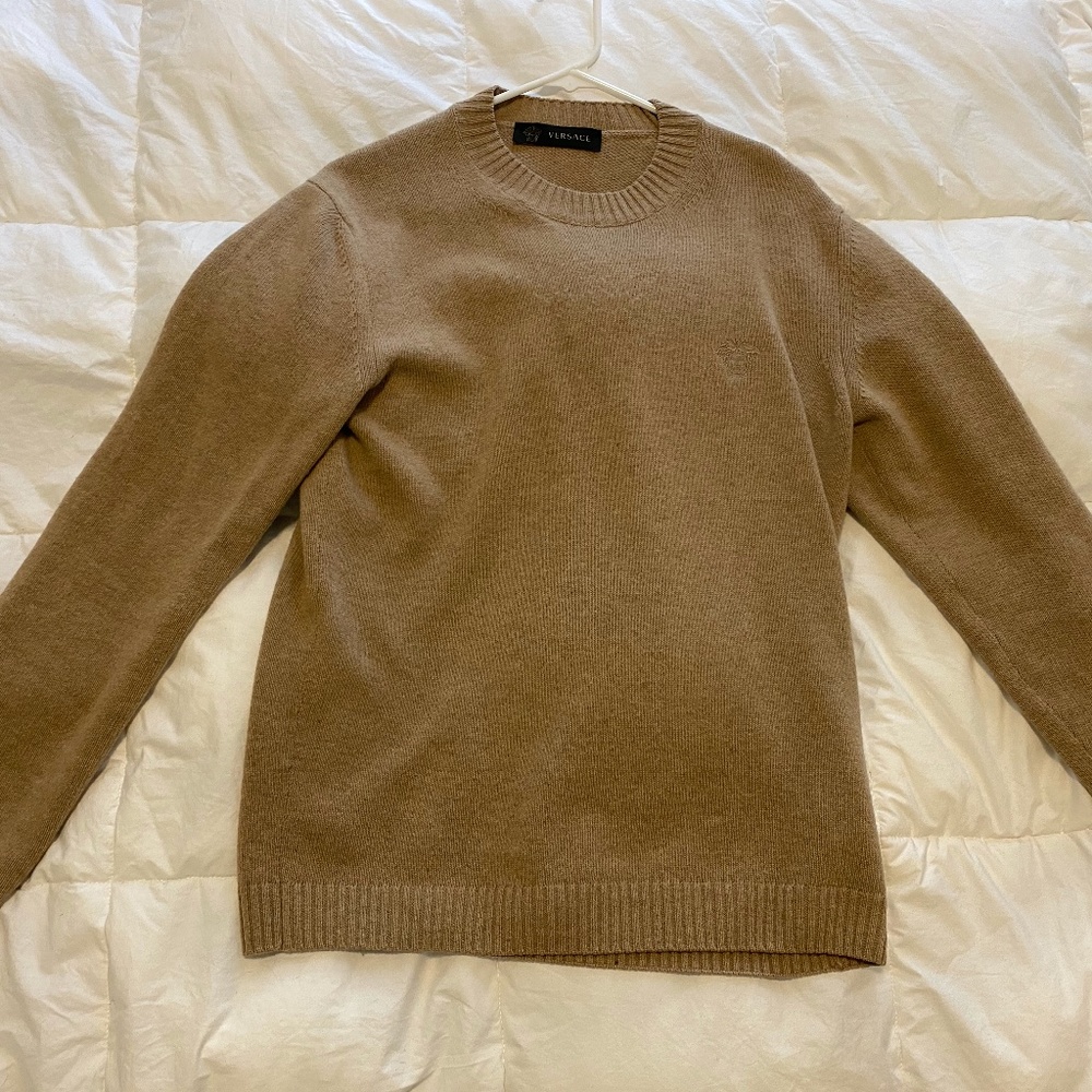 Medusa Crewneck Wool Knit